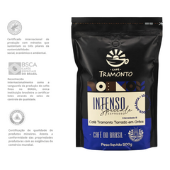 Café Gourmet 100% Arábica Intenso Torrado em Grãos 500g