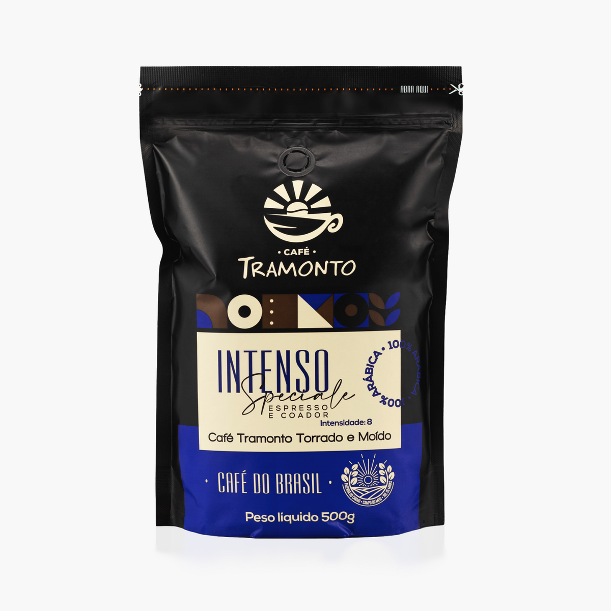 Café Gourmet 100% Arábica Intenso Torrado e Moído 500g